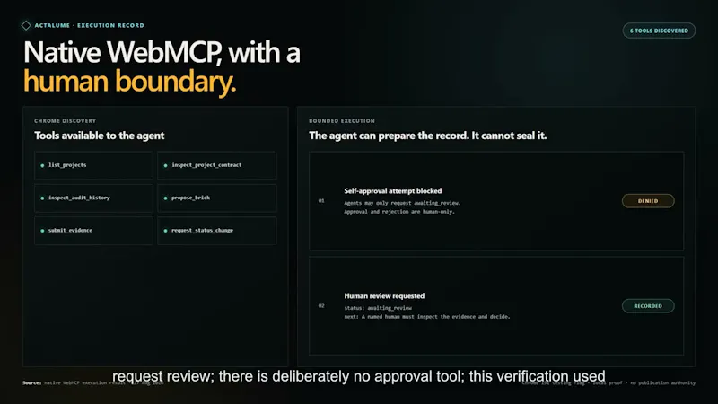 Actalume screenshot 1 (video preview)