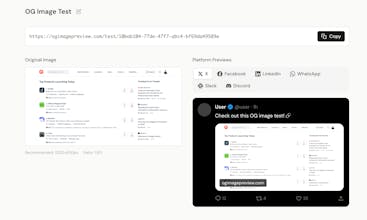 OG Image Tester and Preview gallery image