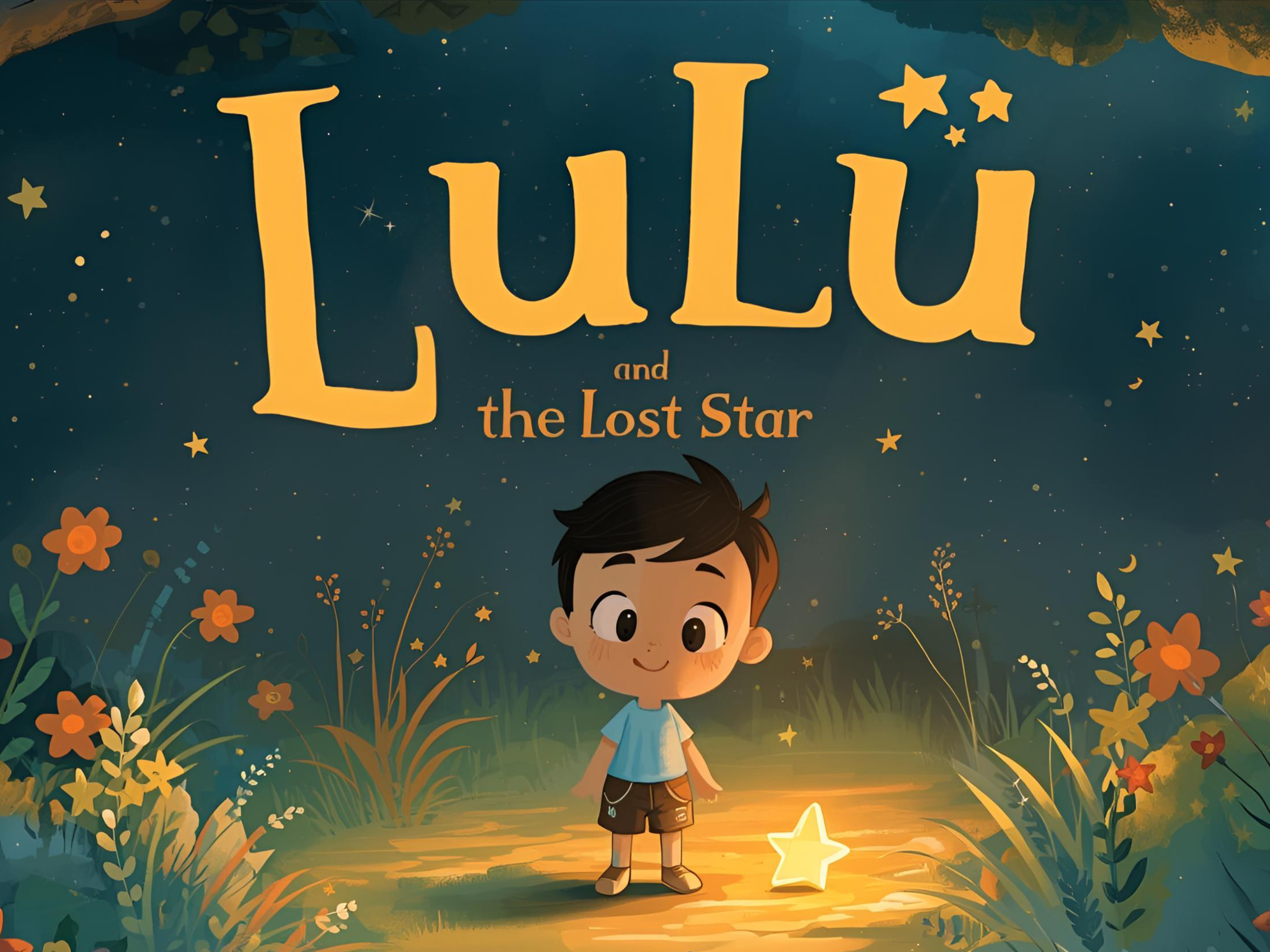 Lulu and the Lost Star Kids Printable  - Main product screenshot demonstrating key features and user interface