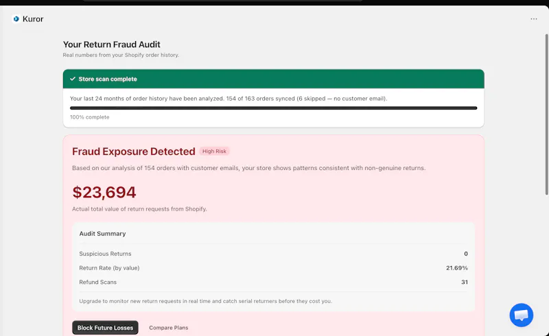 Kuror screenshot 1