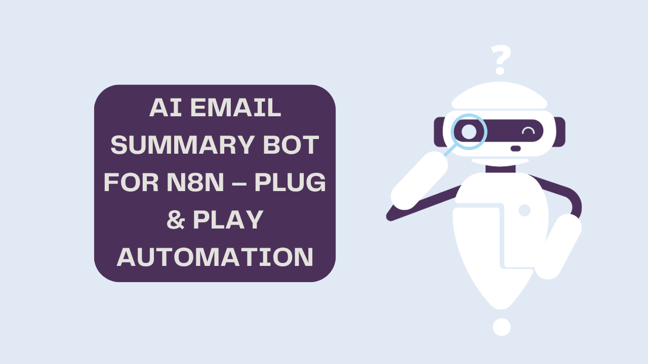 Media Bot Tóm tắt email AI cho N8N 1