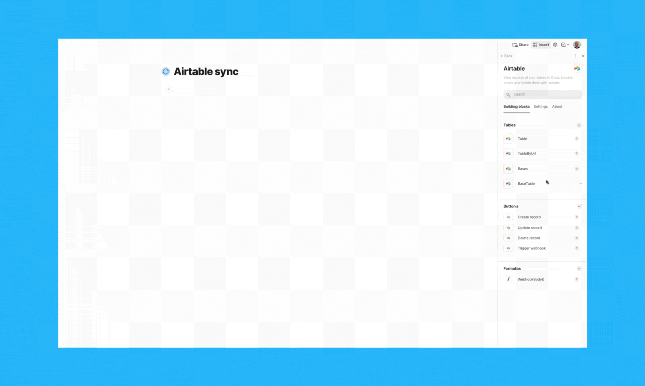 وسائط حزمة Airtable for Coda - حيث تلبي قوة قواعد البيانات قوة مستندات CODA 2