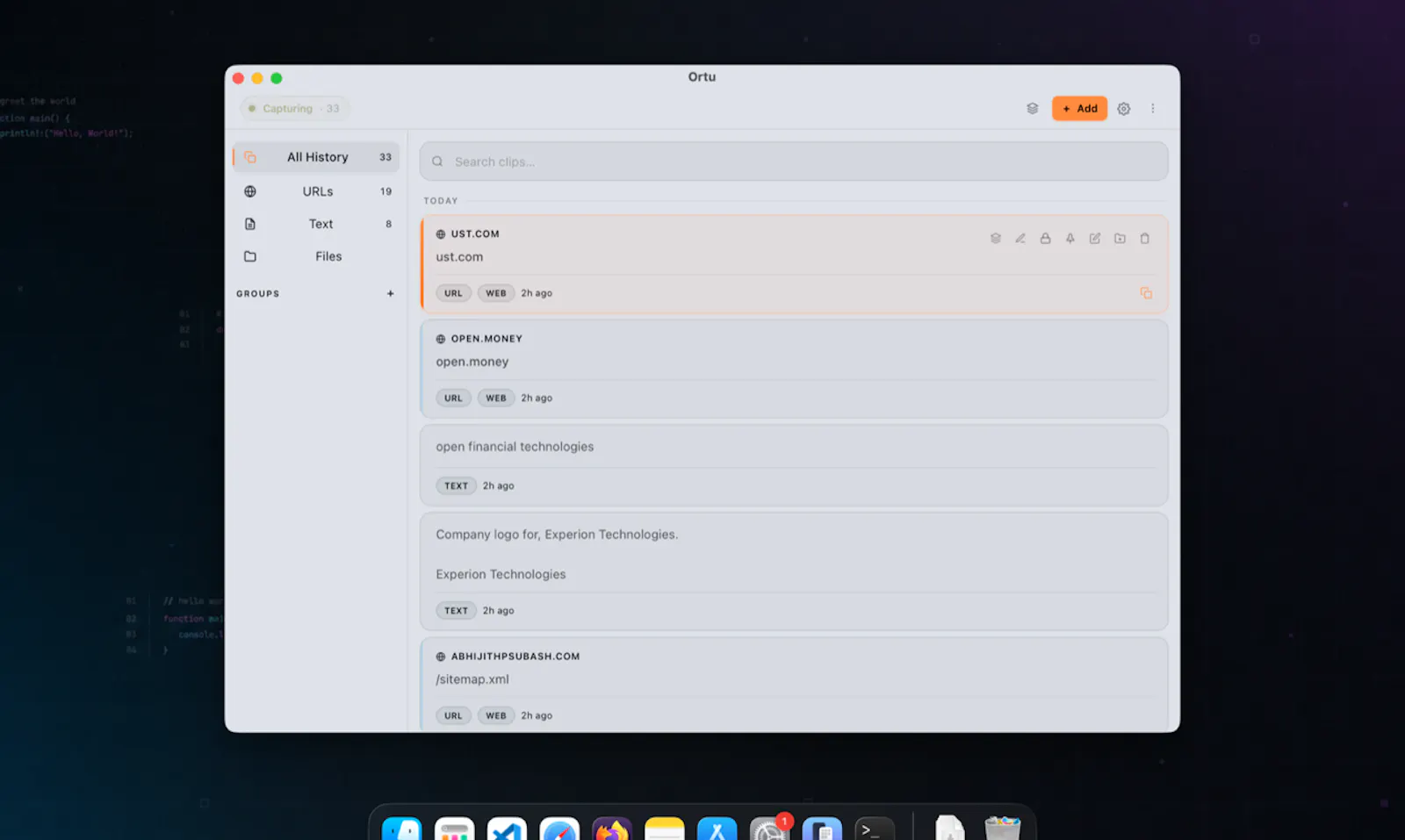 Ortu screenshot 1