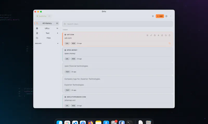 Ortu screenshot 1
