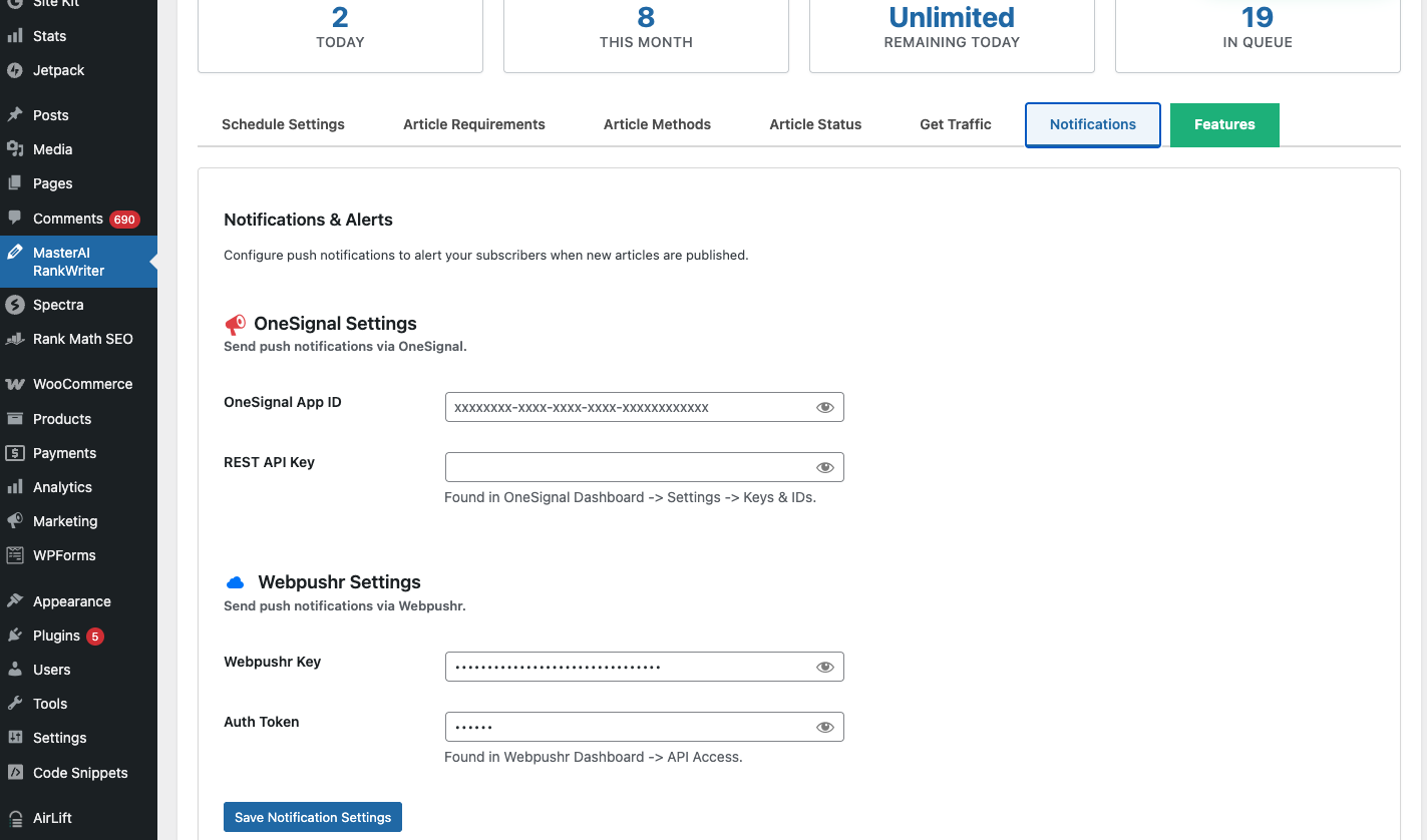 MasterAI- RankWriter Pro media 8