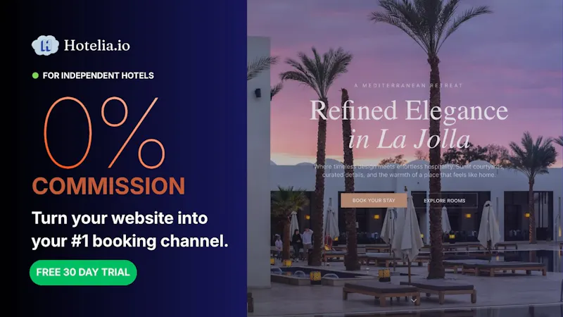 Hotelia.io screenshot 1 (video preview)