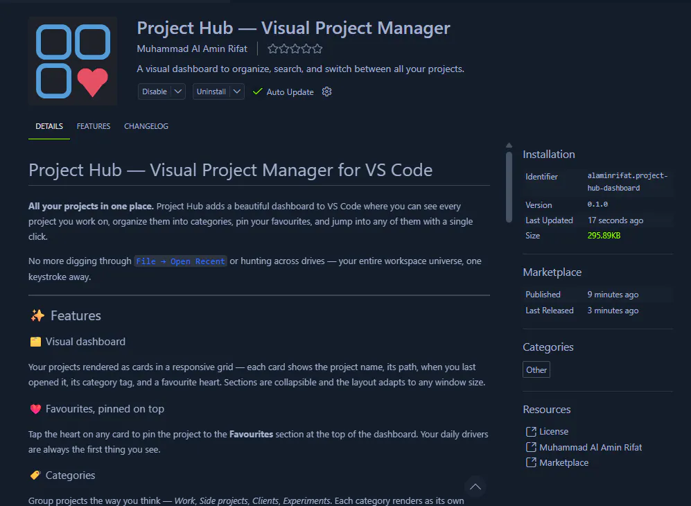 Project Hub — Visual Project Manager gallery image