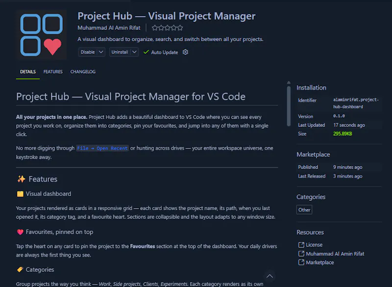 Project Hub — Visual Project Manager screenshot 3