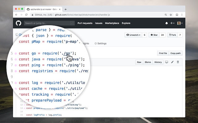 OctoLinker gallery image