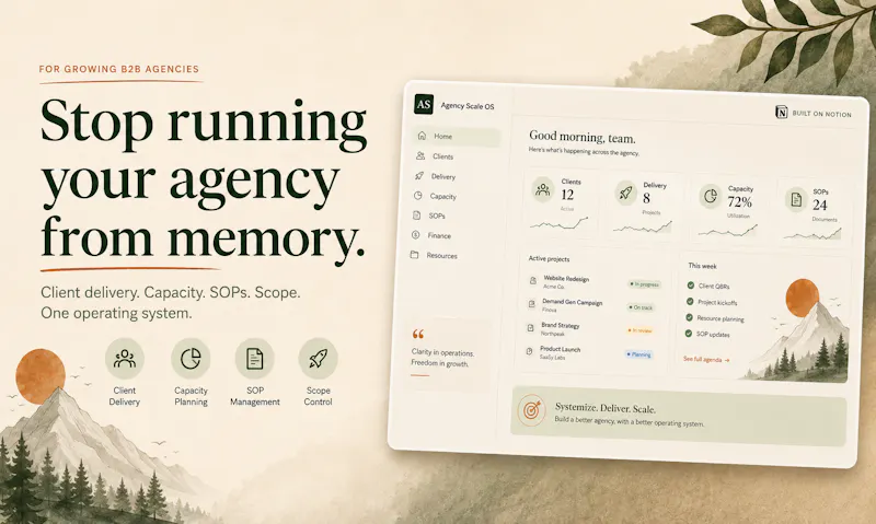 Agency Scale OS screenshot 2