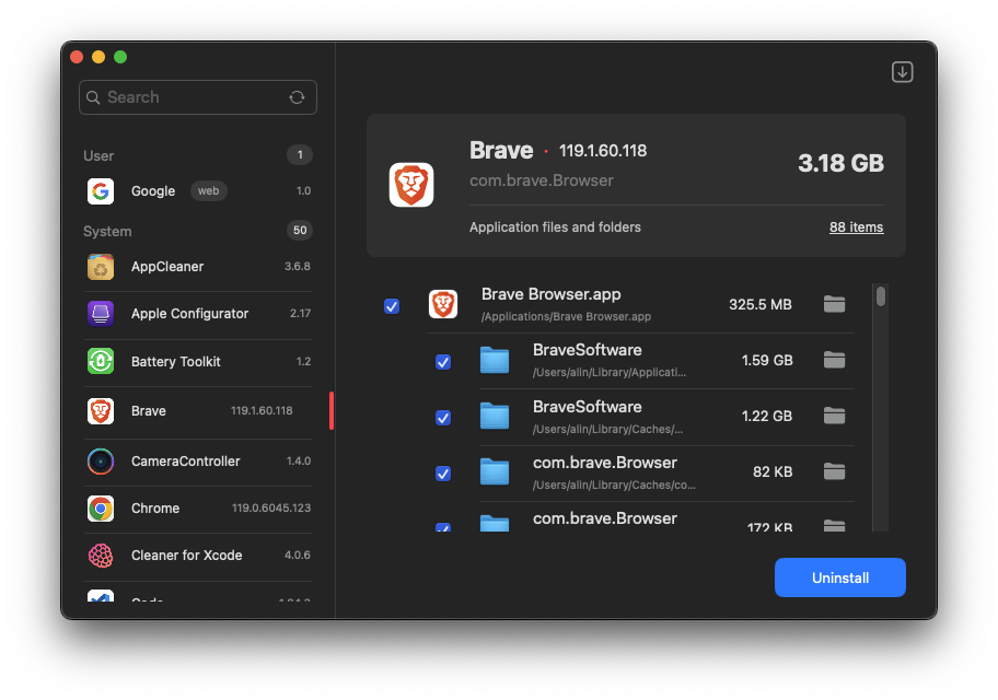 Pearcleaner - Ein Open-Source-Mac-App-Reiniger Medien 2