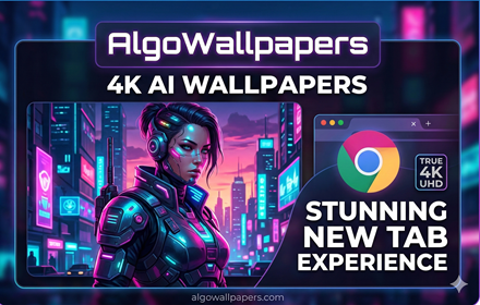 AlgoWallpapers - Screenshot 2 showing product features and functionality