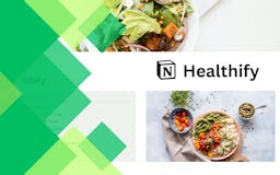 Notion Healthify Dashboard media 1