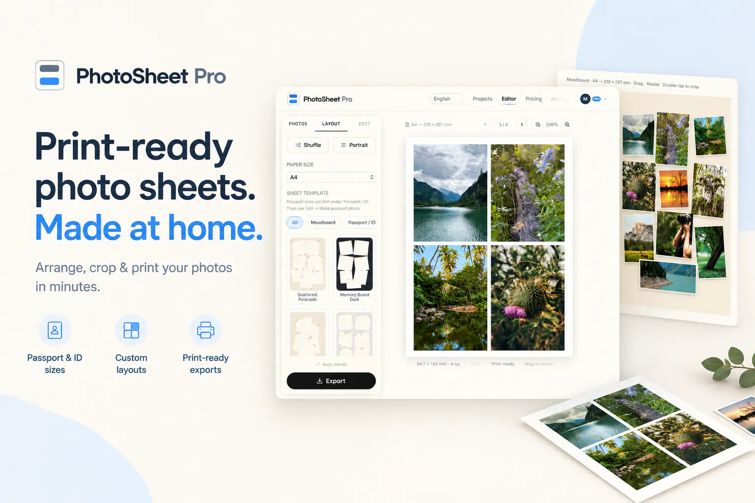 PhotoSheet Pro: Print Photos at Home gallery image