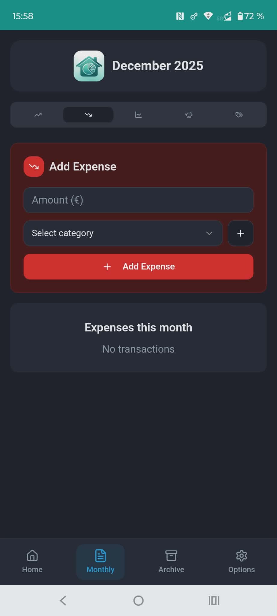 Budget Card gallery image