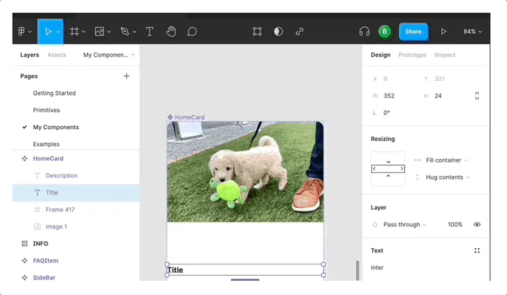 AWS Amplify Studio gallery image