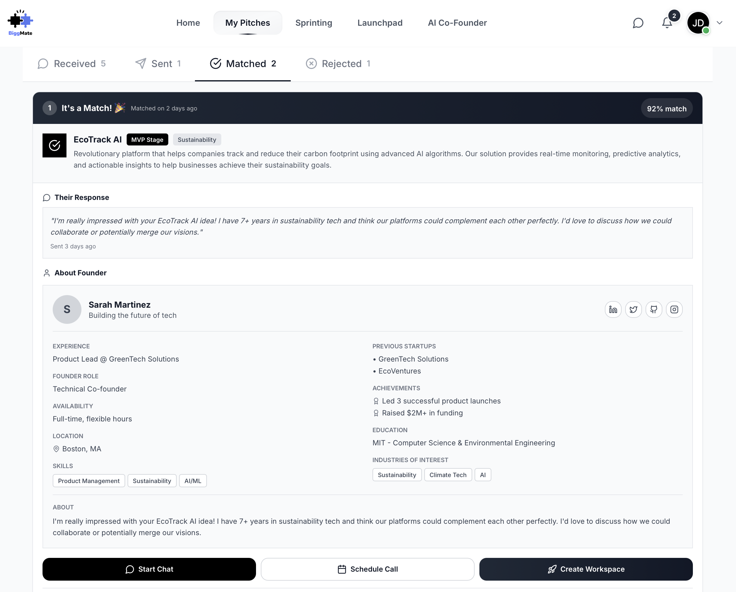 BiggMate - Screenshot 5 showing product features and functionality