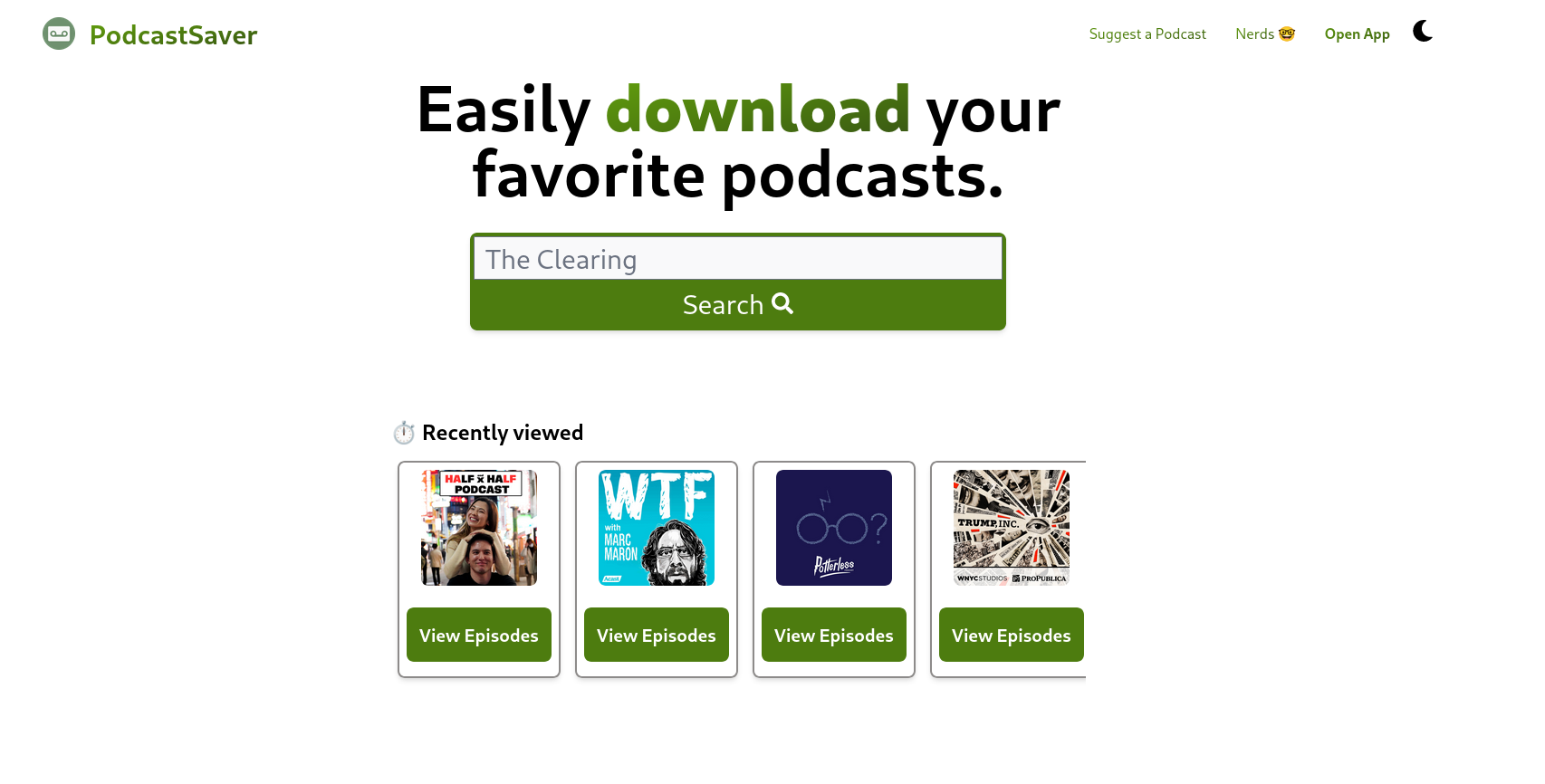 PodcastSaver gallery image