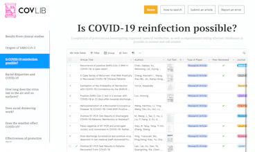 CovLib - COVID-19 Facts, Not Opinions gallery image