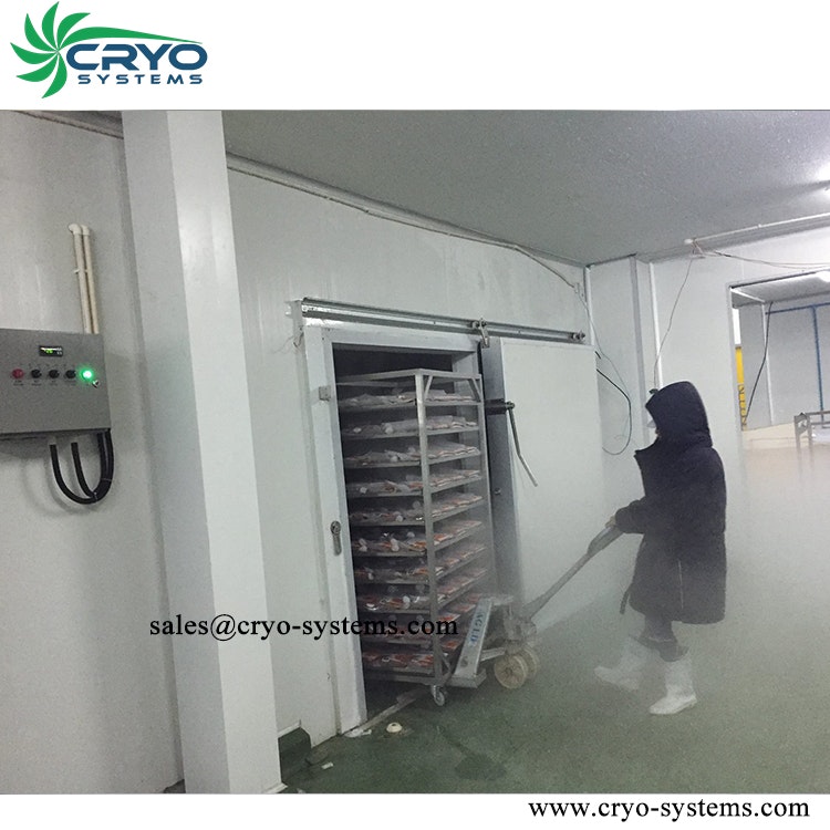 Fish cold storage for food processing