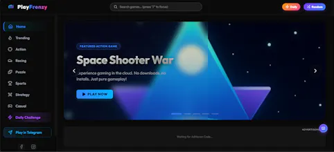 PlayFrenzy.site gallery image