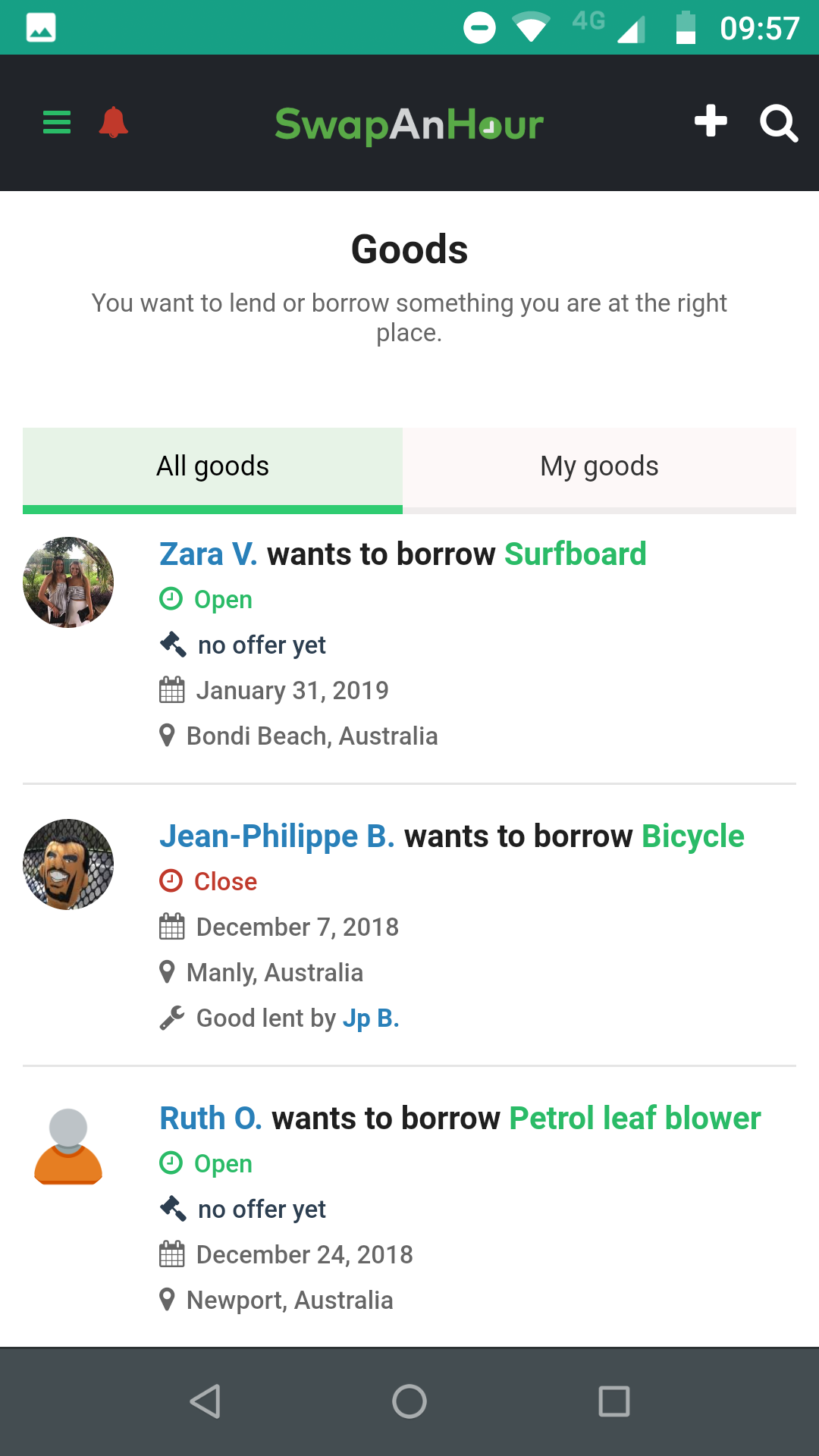 SwapAnHour gallery image