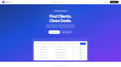 LeadHuntr — App gallery image
