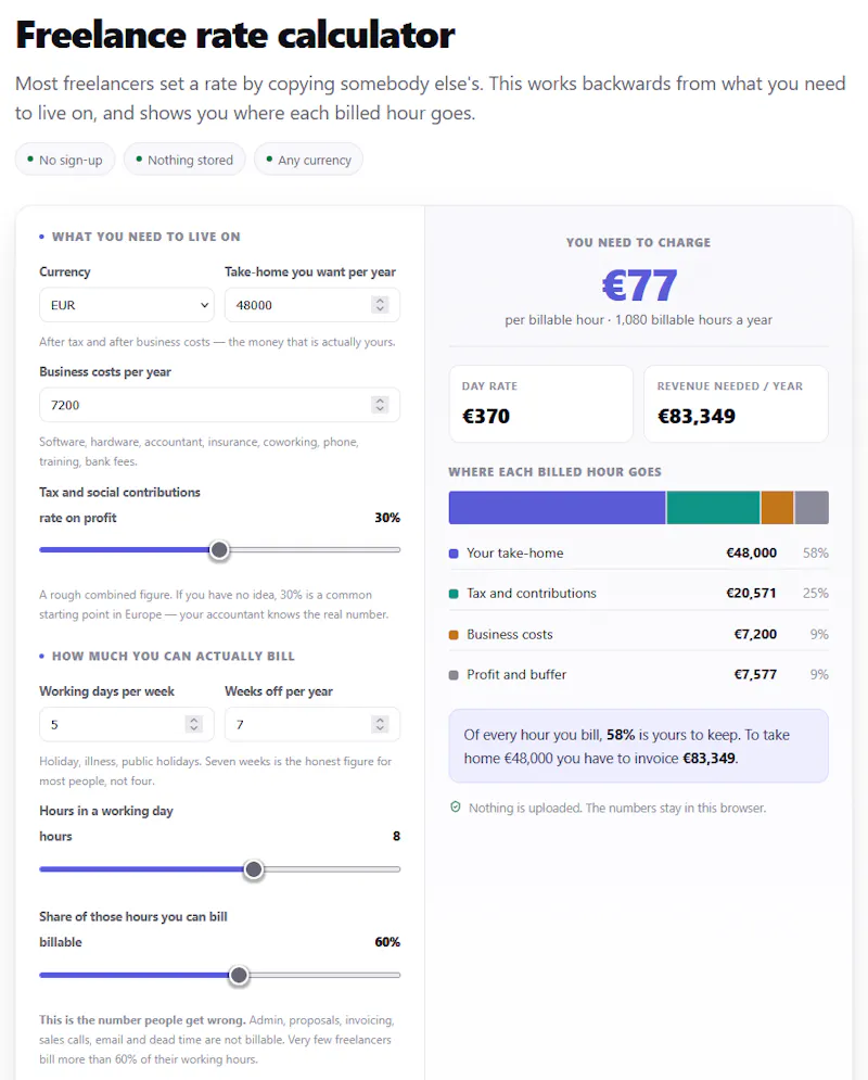 InvoiceAbroad screenshot 3