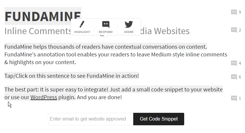 FUNDAMINE gallery image