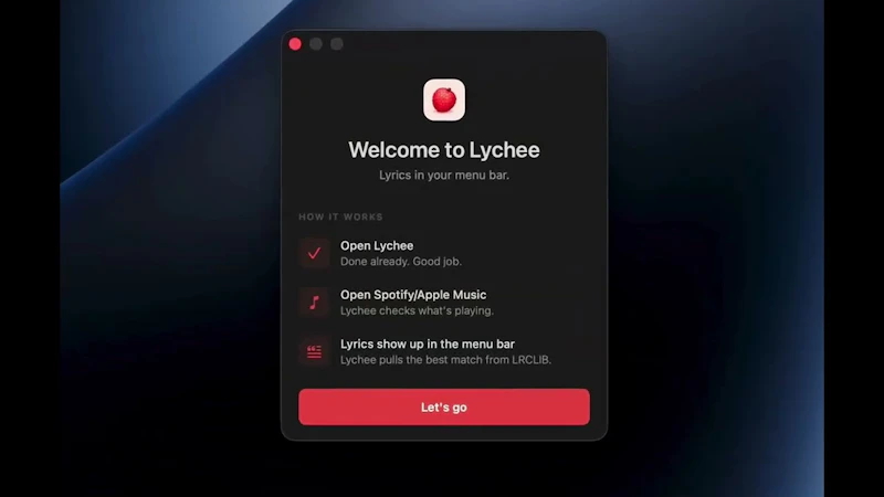 Lychee screenshot 1 (video preview)