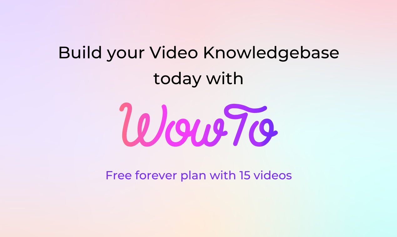 WowTo.ai - Сборщик базы знаний видео с создателем видео с искусственным интеллектом медиа 9