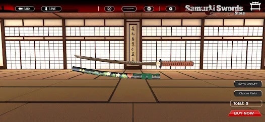Media Cửa hàng kiếm Samurai 1