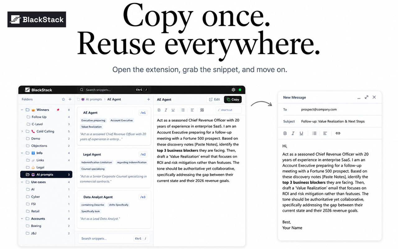 BlackStack Chrome Extension gallery image
