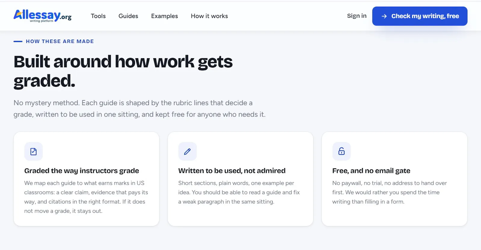 Allessay.org screenshot 4