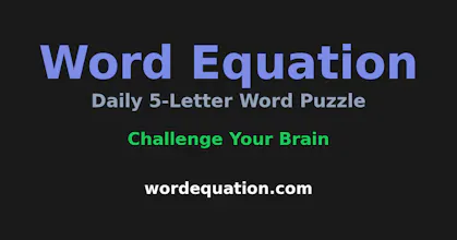 Word Equation gallery image