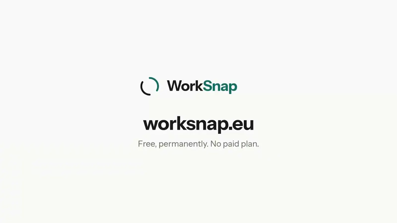 WorkSnap screenshot 1 (video preview)