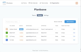 Planleave gallery image