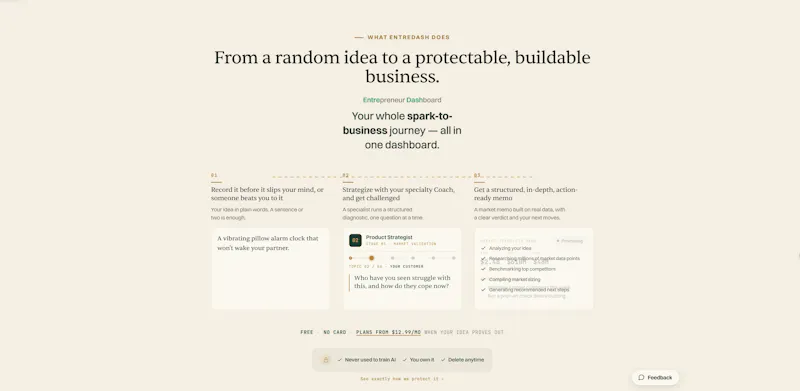 EntreDash — Spark to business screenshot 3
