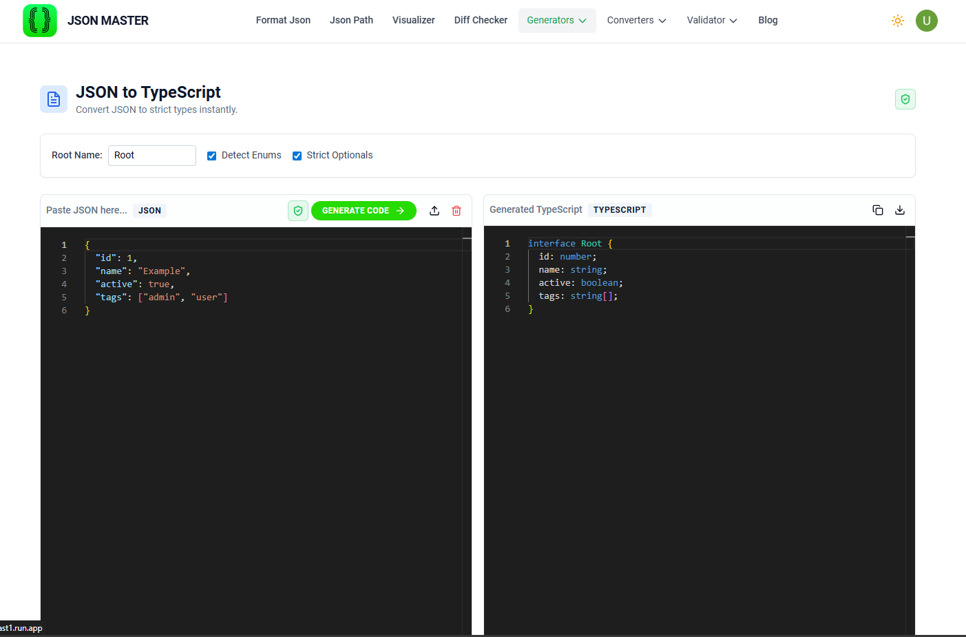 JSONMASTER gallery image