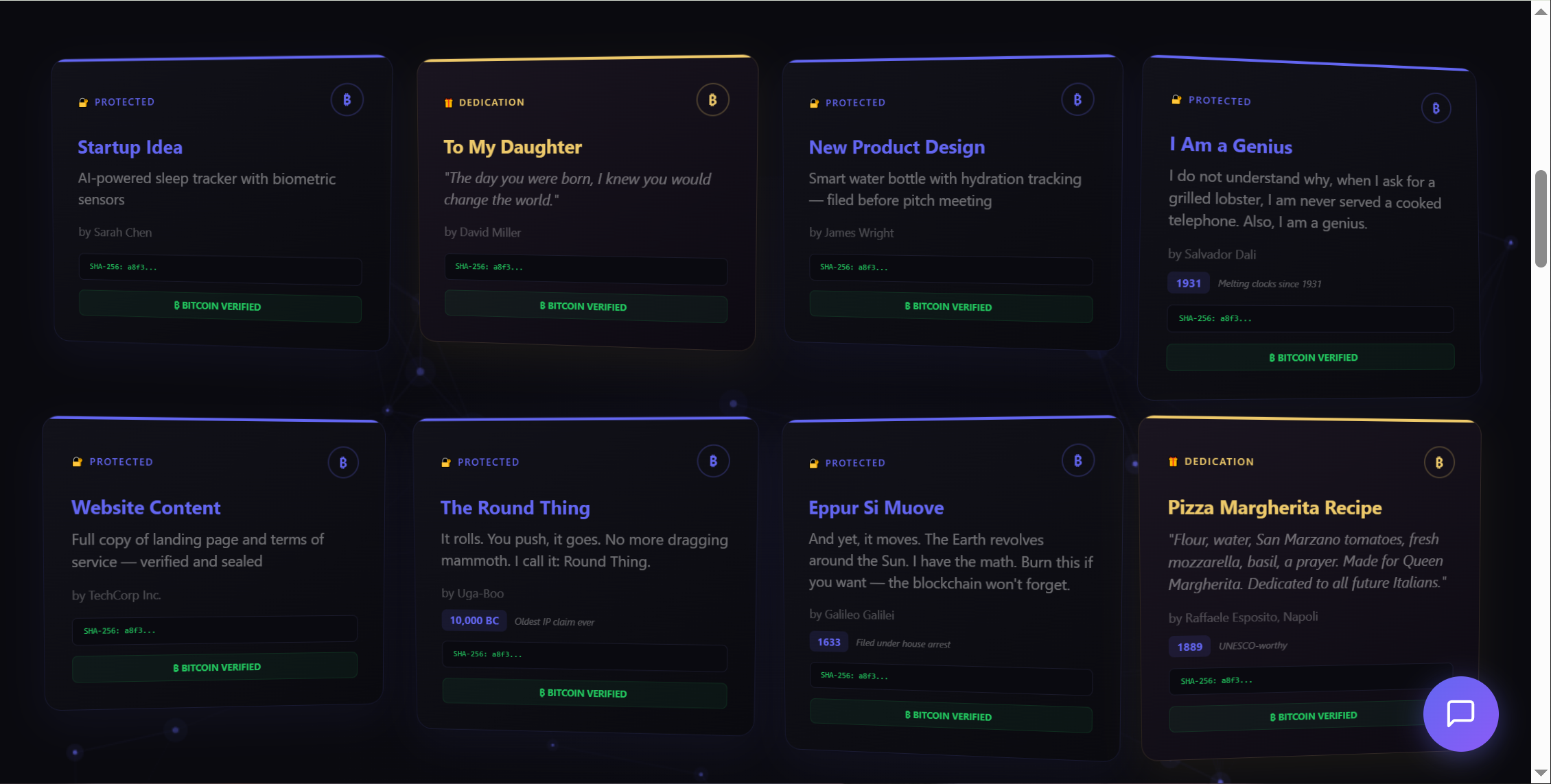 icalledit.io — Protect ideas on Bitcoin gallery image