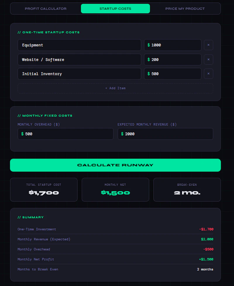 BizProfit screenshot 3