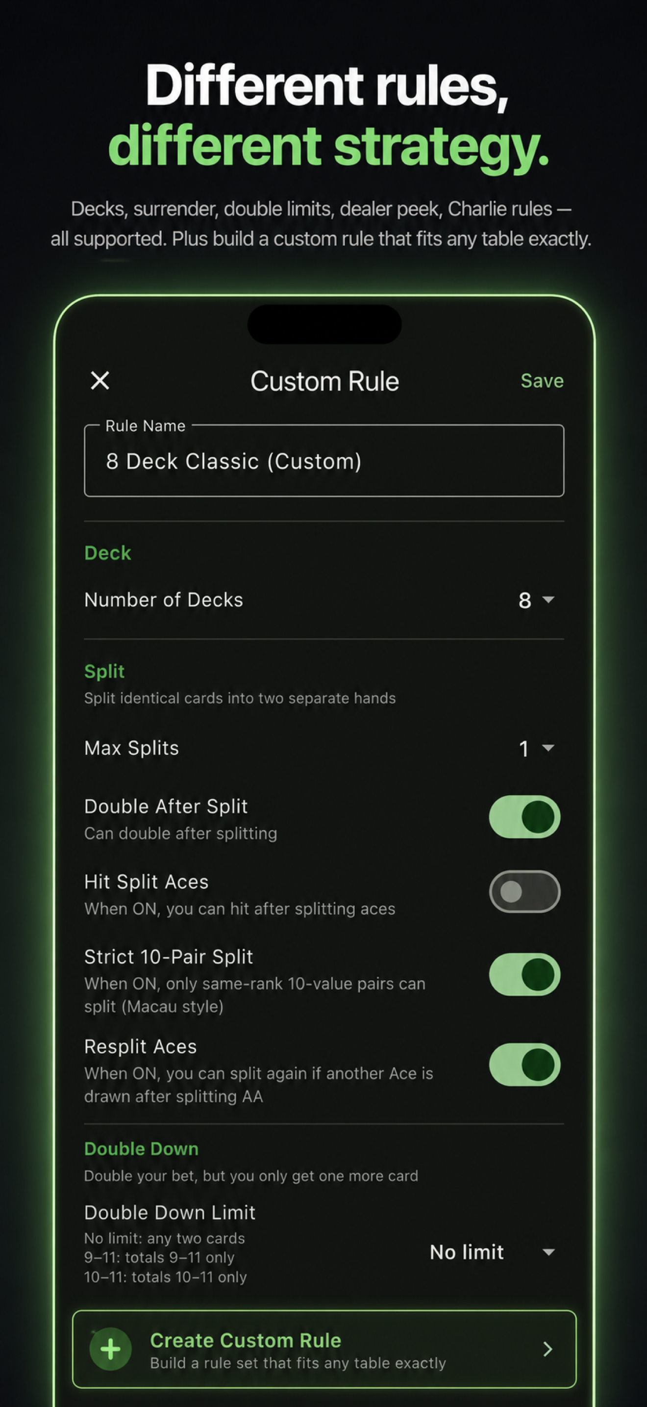 Blackjack Counting Calculator gallery image