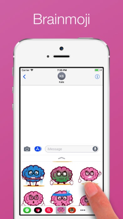 Brain emoji Stickers gallery image