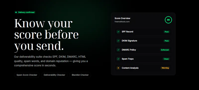 FreeMailTools screenshot 3