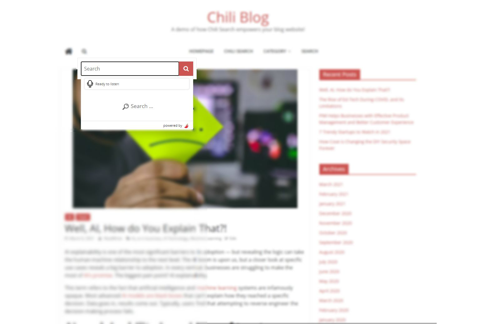 Chili Search gallery image