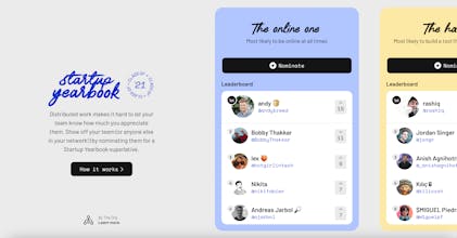 Startup Yearbook gallery image