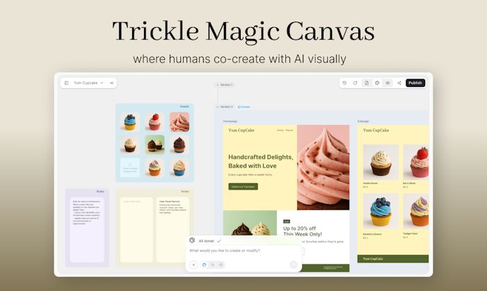 Trickle - Magic Canvas 产品图