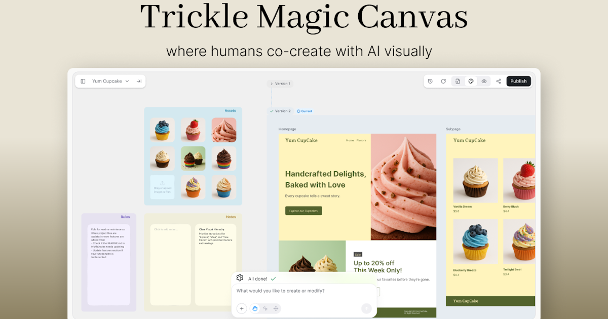 Trickle - Magic Canvas