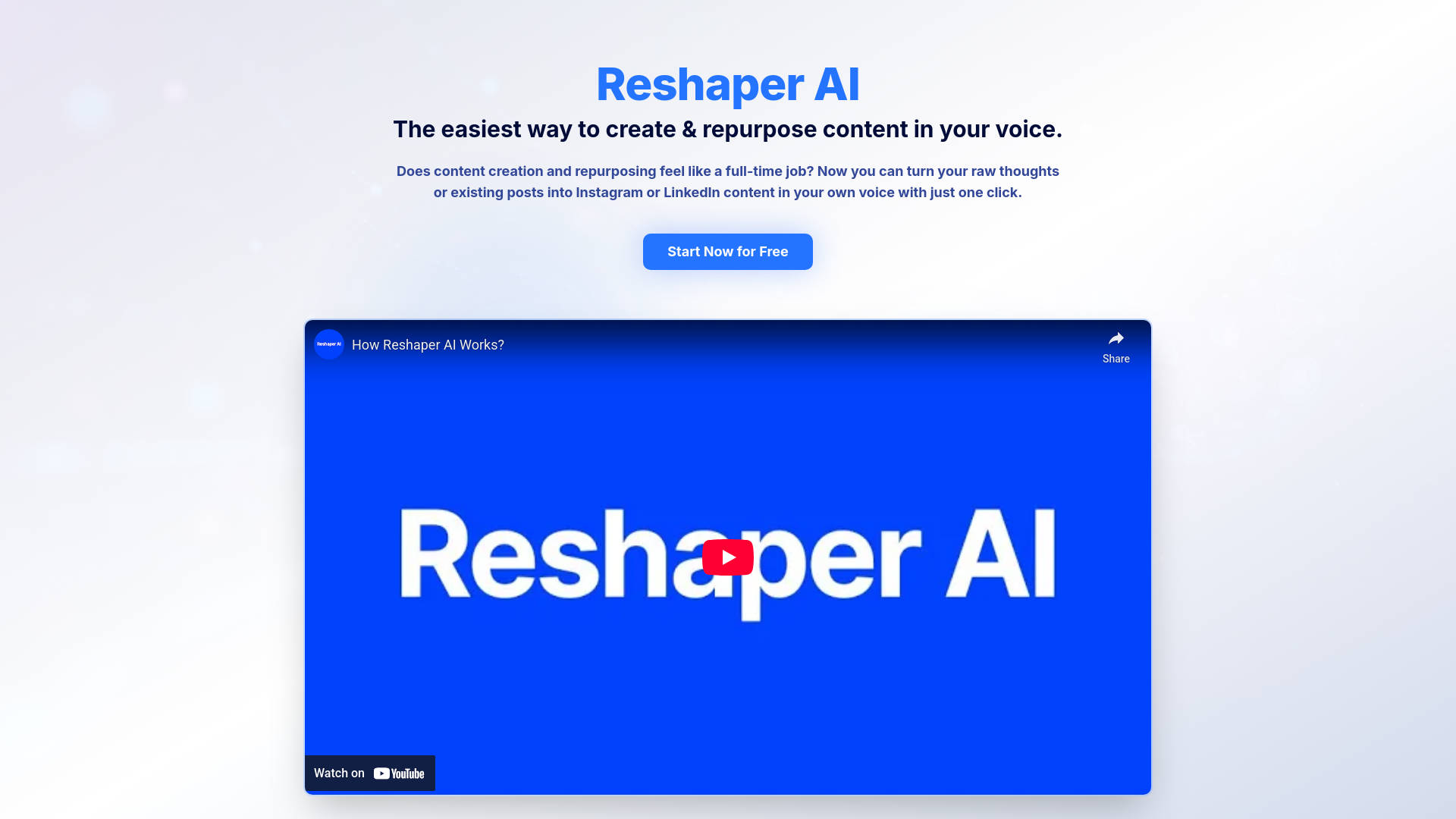Reshaper AI gallery image