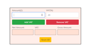 VAT Calculator gallery image